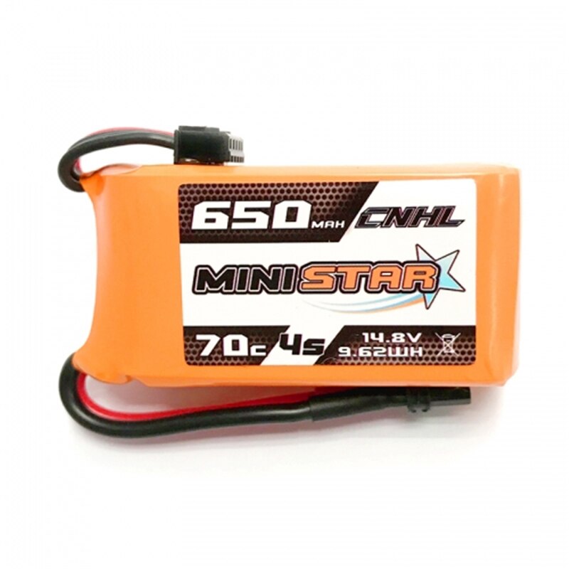 CNHL MiniStar 650mAh / 450mAh 14.8V 4S 70C Lipo ..